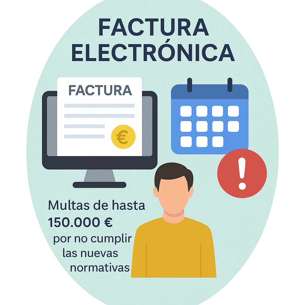 Nuevas normativas de facturación electrónica y control laboral de trabajadores: multas de hasta 150.000 €